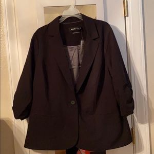 Studio by Torrid Black Blazer